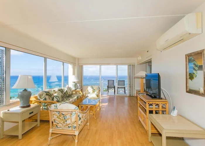 Ilikai Tower 1744 Yacht Harbor View 2Br