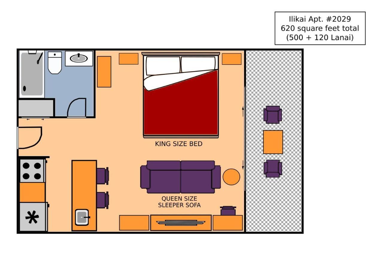 Ilikai #2029 Holiday home *