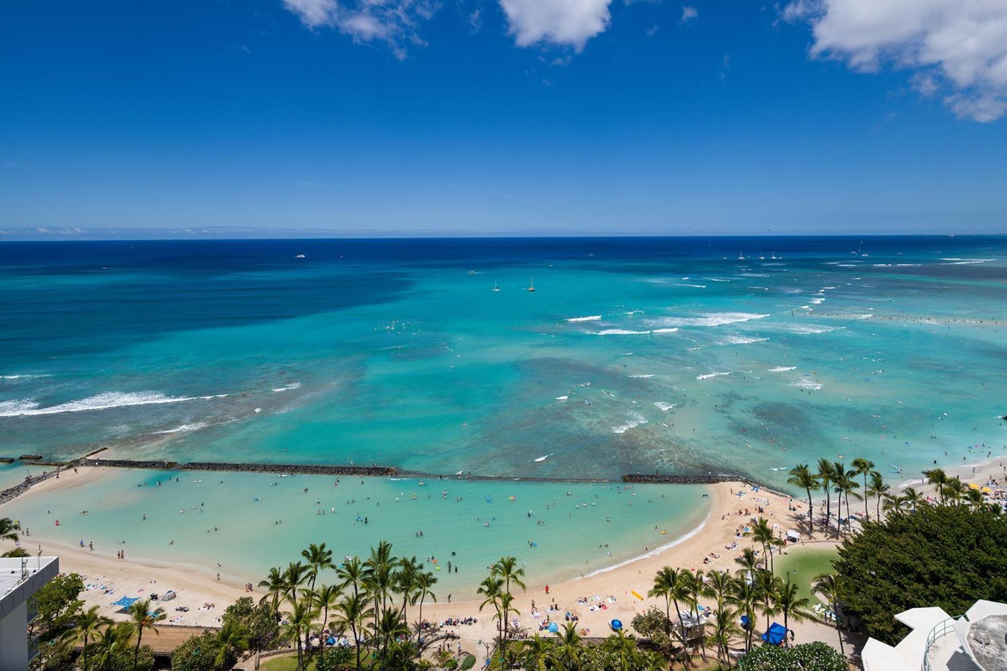 High Floor Luxury Oceanfront At Waikiki Tower * Honolulu