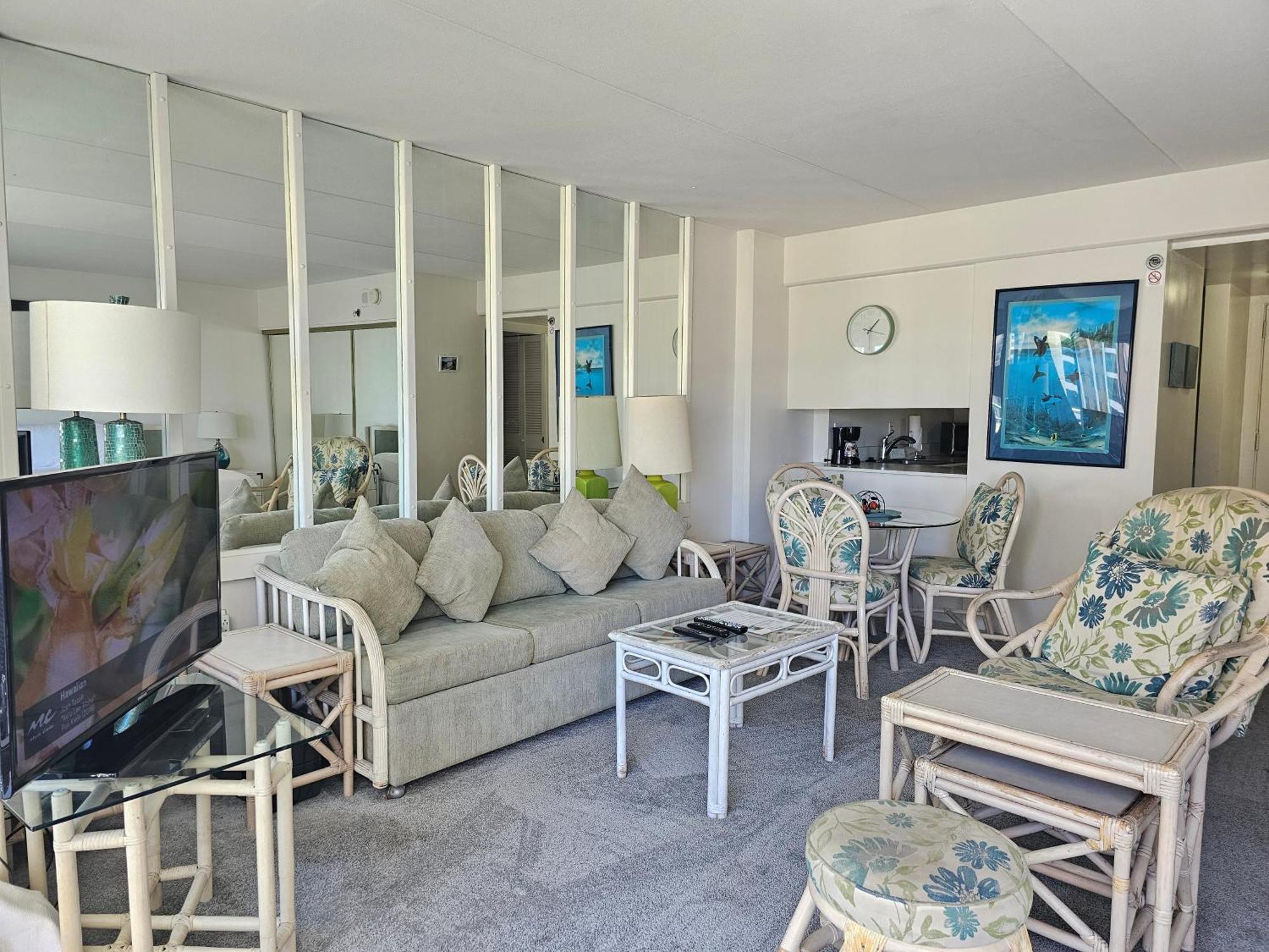 Ilikai Tower 1240 Lagoon View 1br *