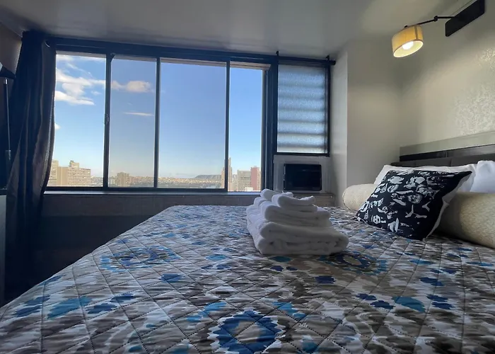 *Rarelayout*2Qn Beds*Great For Groups,Friends,Wakiki