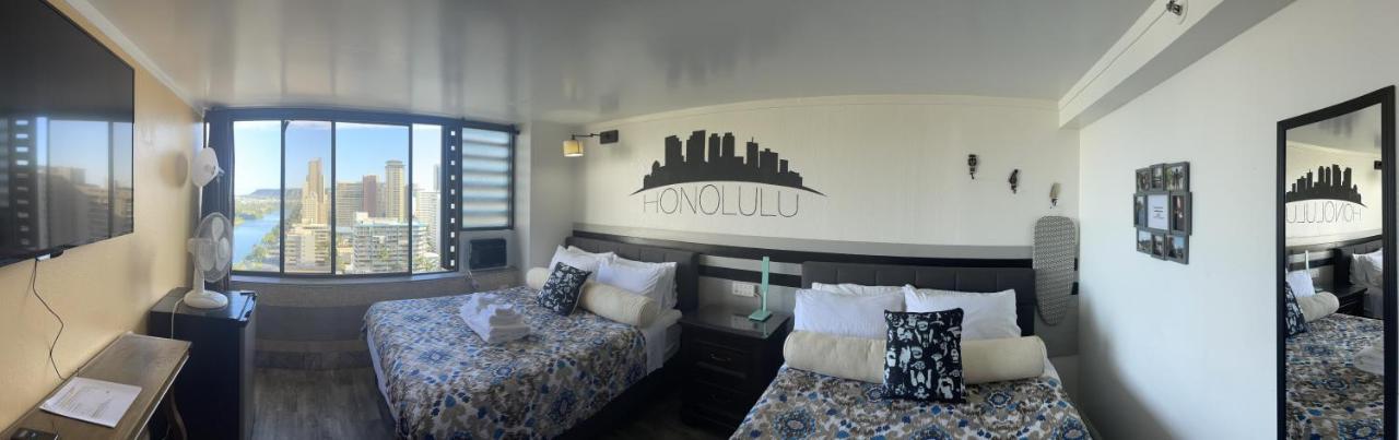 Apartment *rarelayout*2qn Beds*great For Groups,friends,wakiki Honolulu