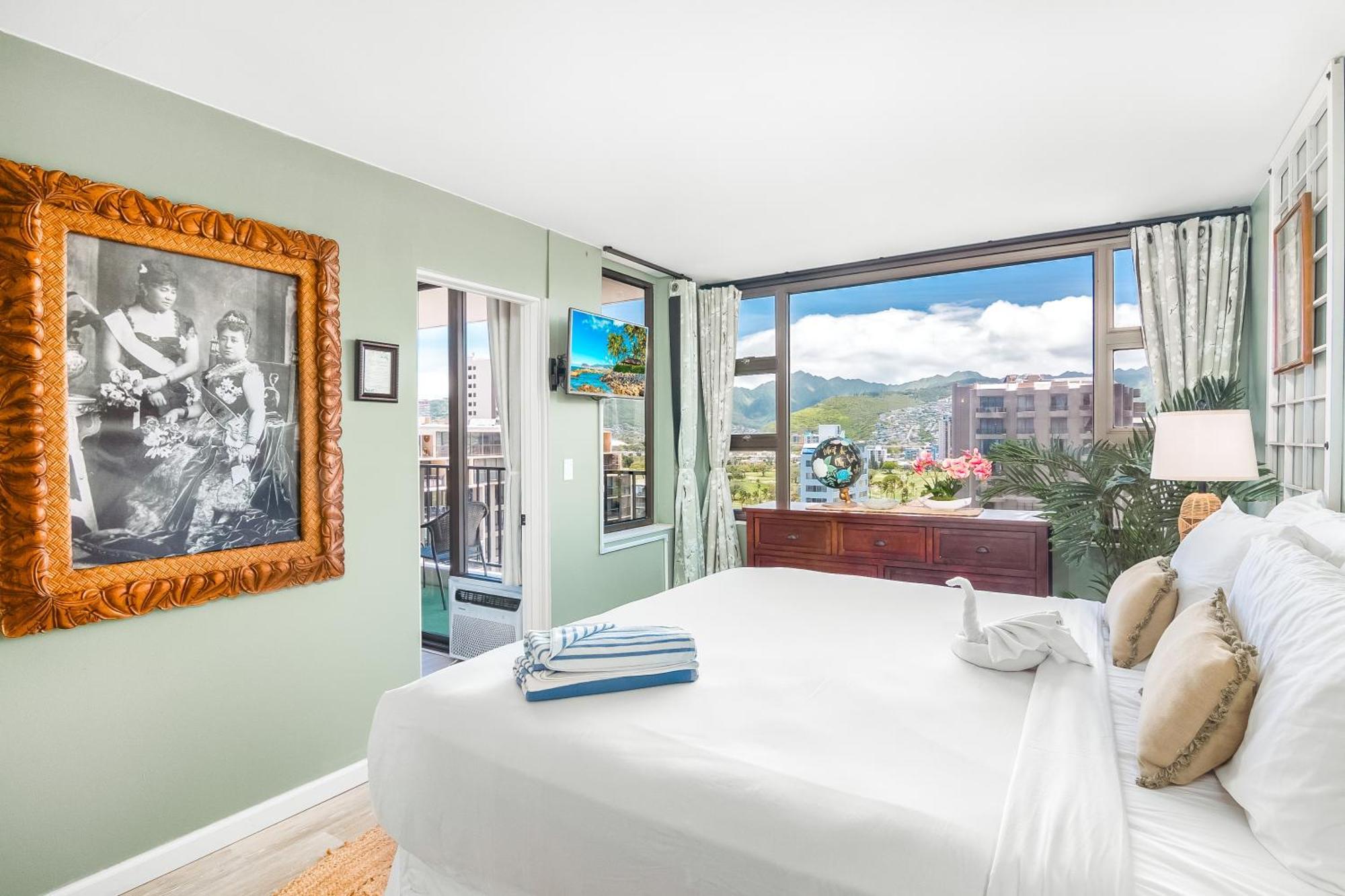 Apartment Mountain View W/ King-size Bed, Free Parking Honolulu