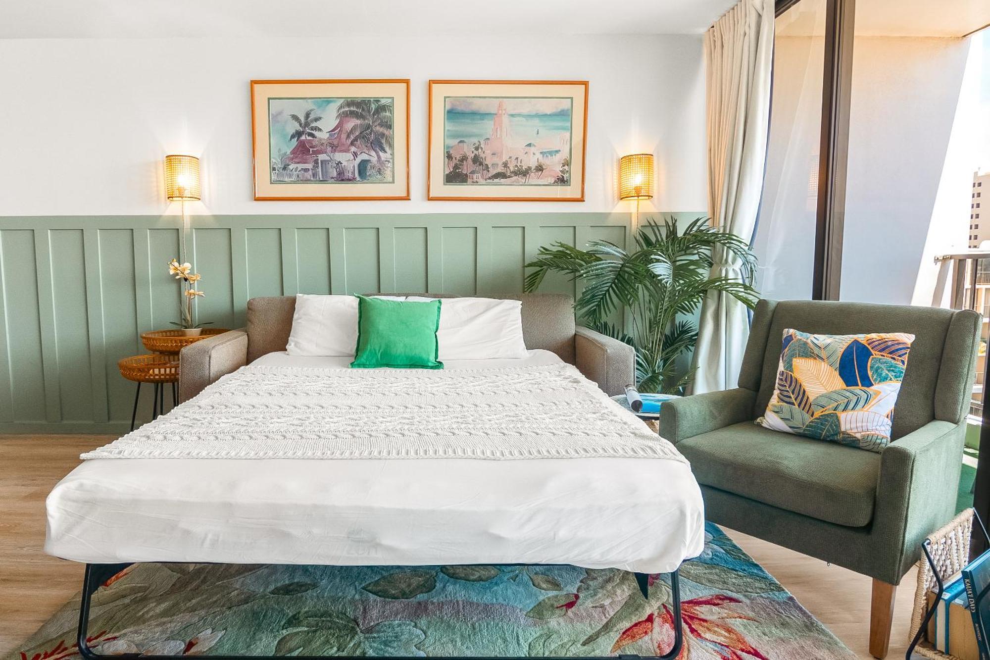 Mountain View W/ King-size Bed, Free Parking Honolulu