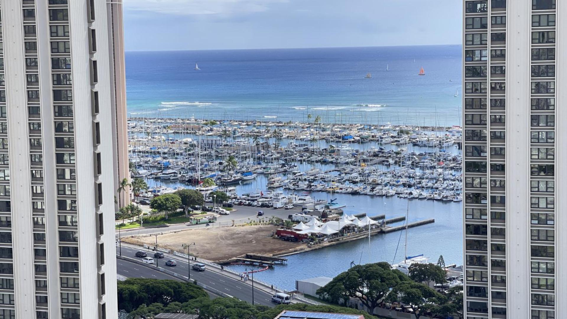 Ala Moana 24th Fl R0 Ocean View 2 Double Beds Holiday home Honolulu