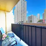 Cozy Studio At Bamboo Hotel Close To Waikiki Beach