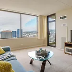 Honolulu Condo Stay With Balcony Walk To Beaches!