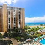 Ilikai Tower One Bedroom Lagoon View Waikiki Condos With Lanai & Free Wifi