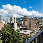 Breezy Ocean View Waikiki Condo With Free Parking!