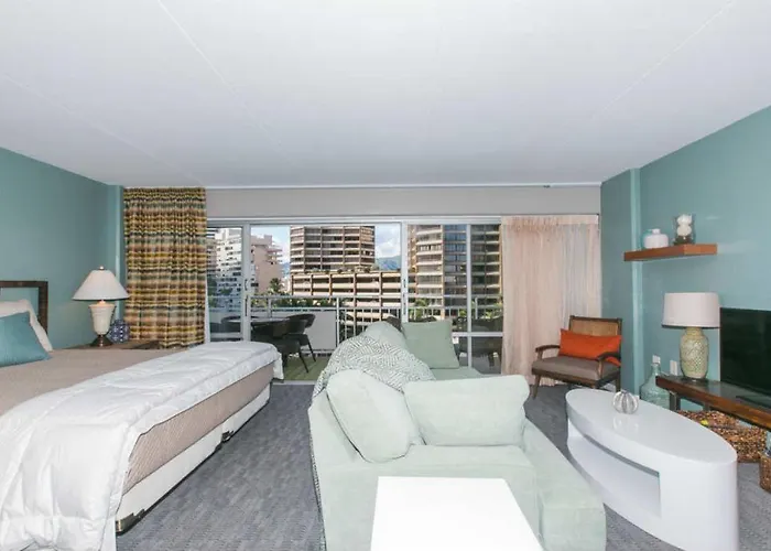 Ilikai Tower 613 City View 1Br