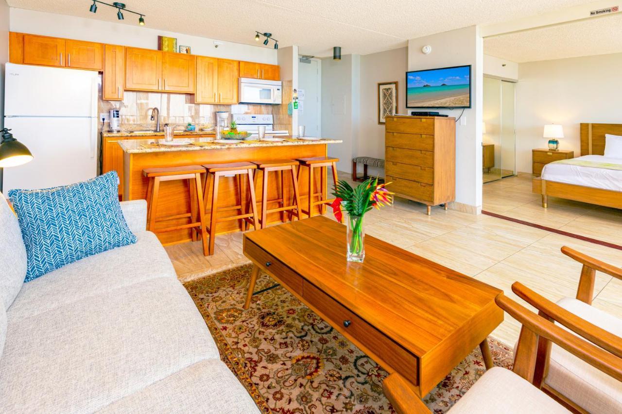 Ocean View Delight, Walk To With Free Parking Honolulu