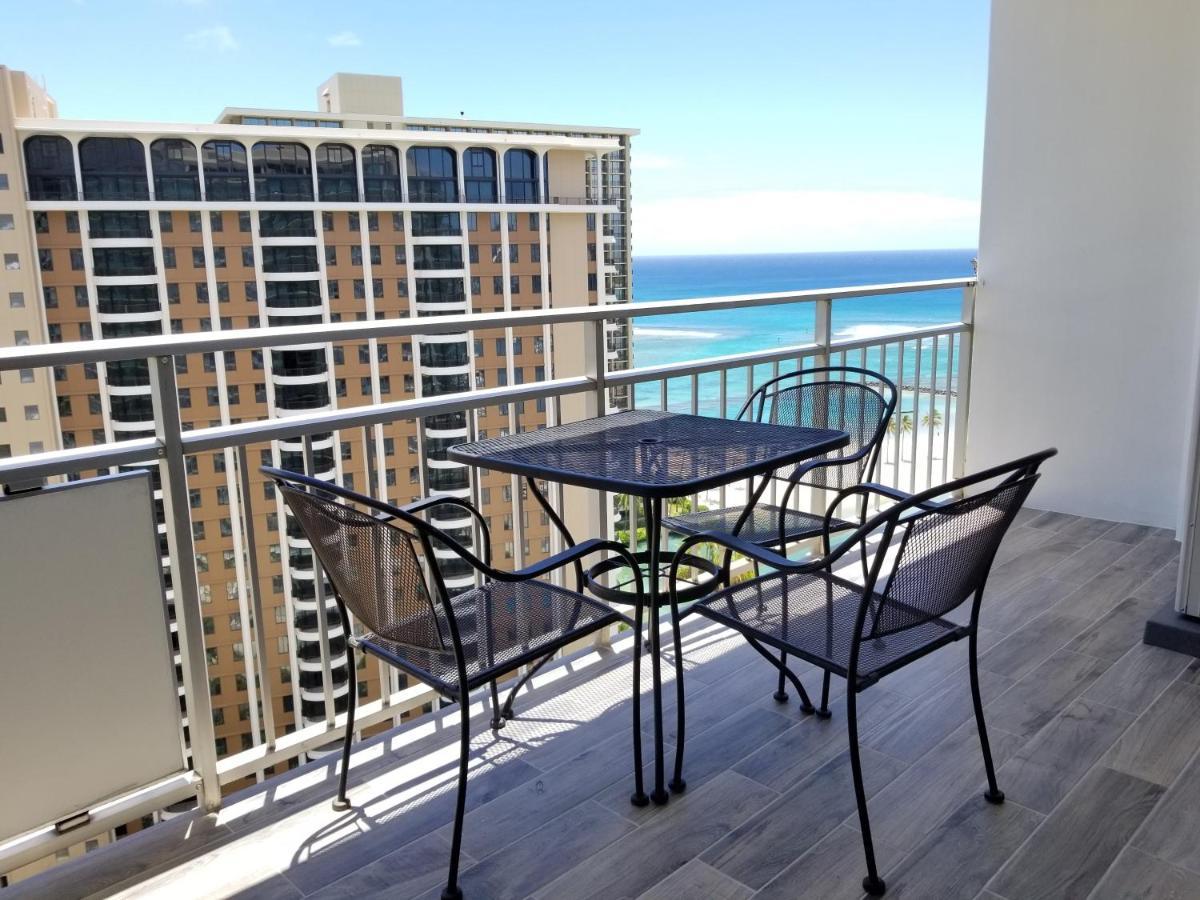 Apartment Ilikai Tower One Bedroom Lagoon View Waikiki With Lanai & Free Wifi *