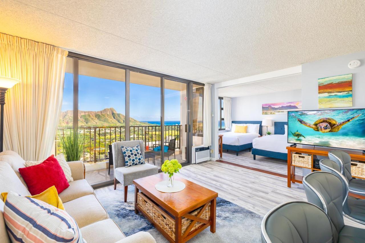 Apartment Ocean & Diamond Head Views - Near - Parking! *