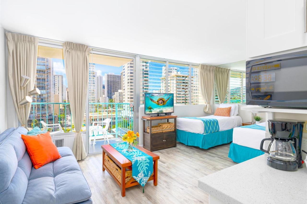 Cozy Waikiki At Aqua Aloha Surf Apartment