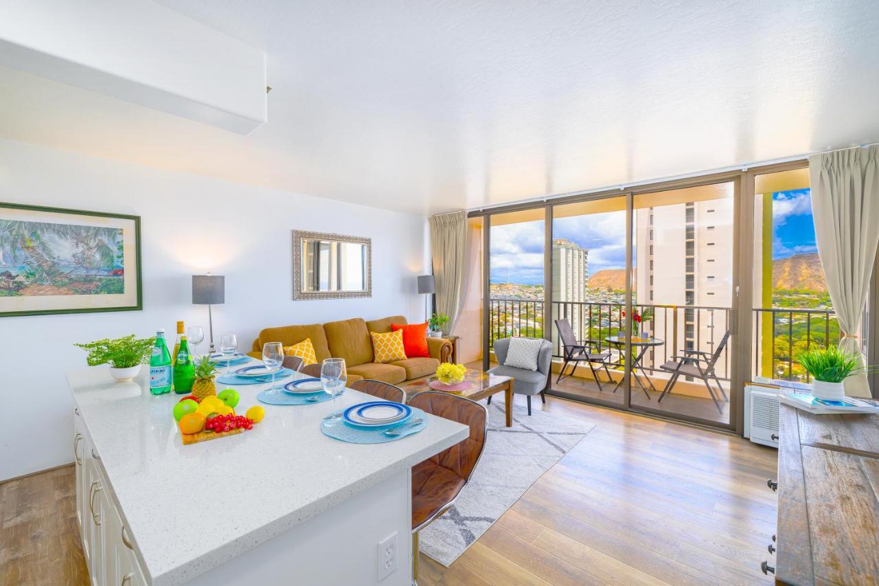 Apartment Beautiful Ocean And Diamond Head Views With Parking