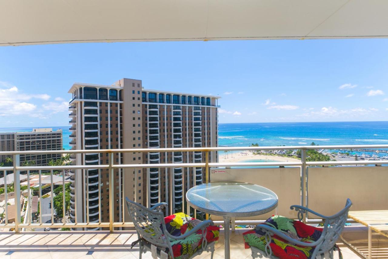 Apartment Ilikai Tower 1918 Lagoon View 1br