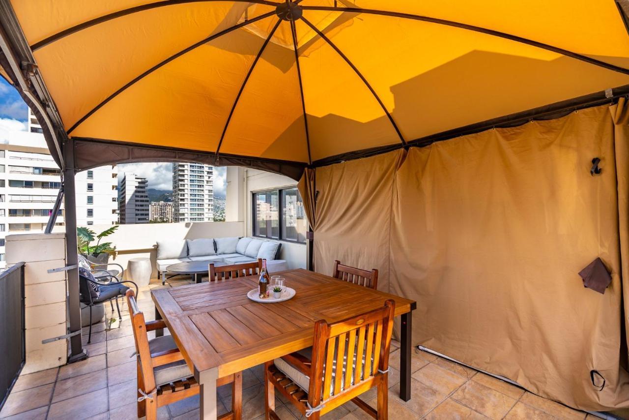 Apartment Expansive Lanai W/ Panoramic Views - Walk To Waikiki Beach