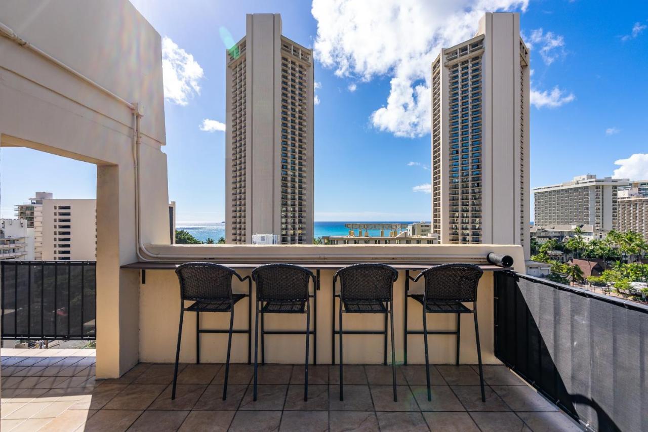Expansive Lanai W/ Panoramic Views - Walk To Waikiki Beach Honolulu