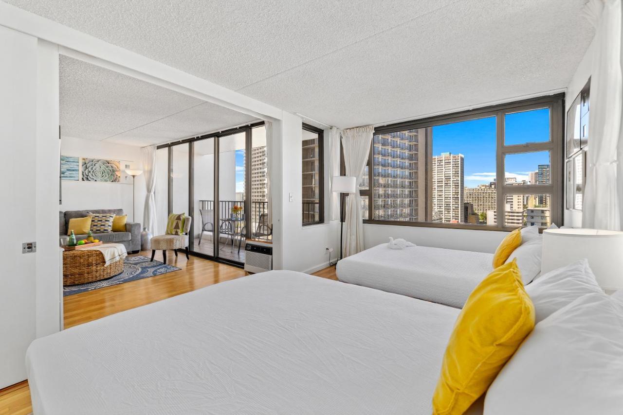 Apartment Aloha Getaway, Ocean View Near Waikiki With Free Parking