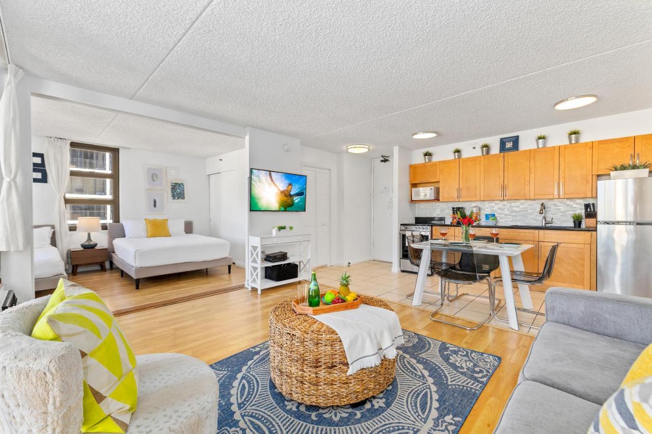 Aloha Getaway, Ocean View Near Waikiki With Free Parking Honolulu