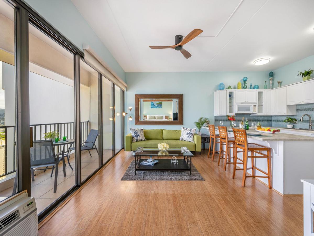 Penthouse With Fabulous Ocean View Near Waikiki Apartment Honolulu