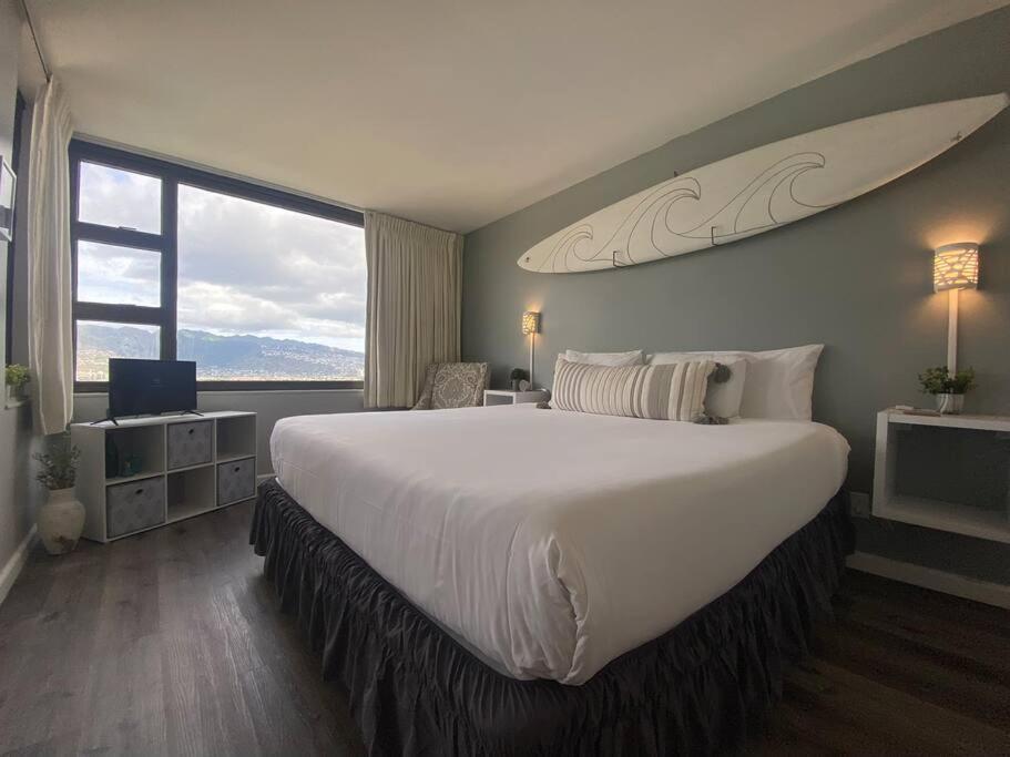 Nalu Malu 1 Bedroom @waikiki Banyan 1 Free Parking Apartment Honolulu