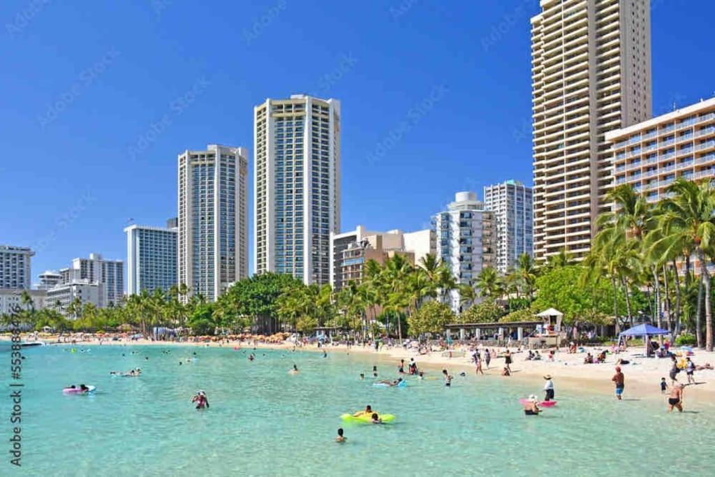 Seashore Waikiki 1 Block From A No Fees Apartment *