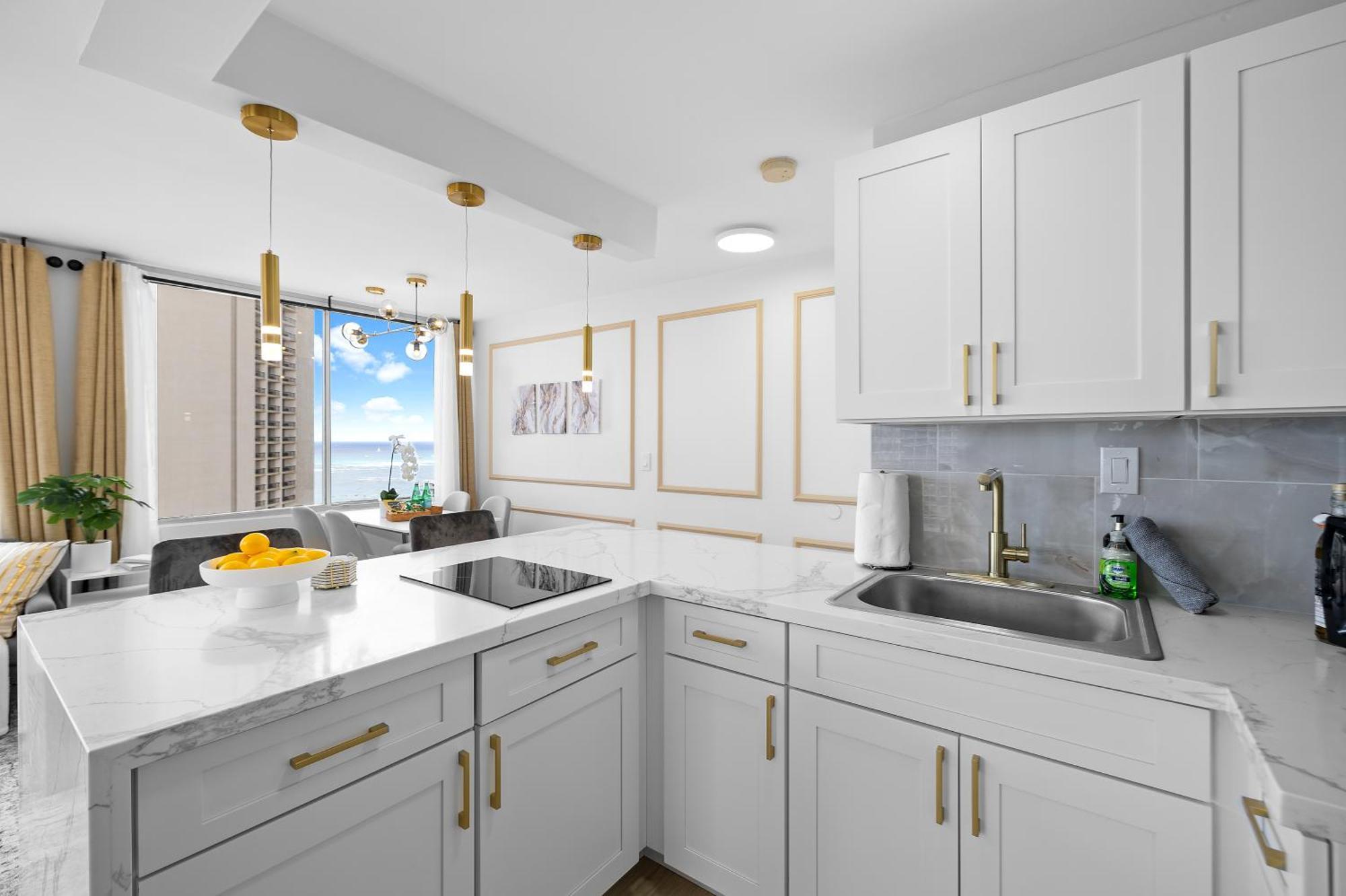 Stylish 1-br With Breathtaking Ocean Views Apartment Honolulu