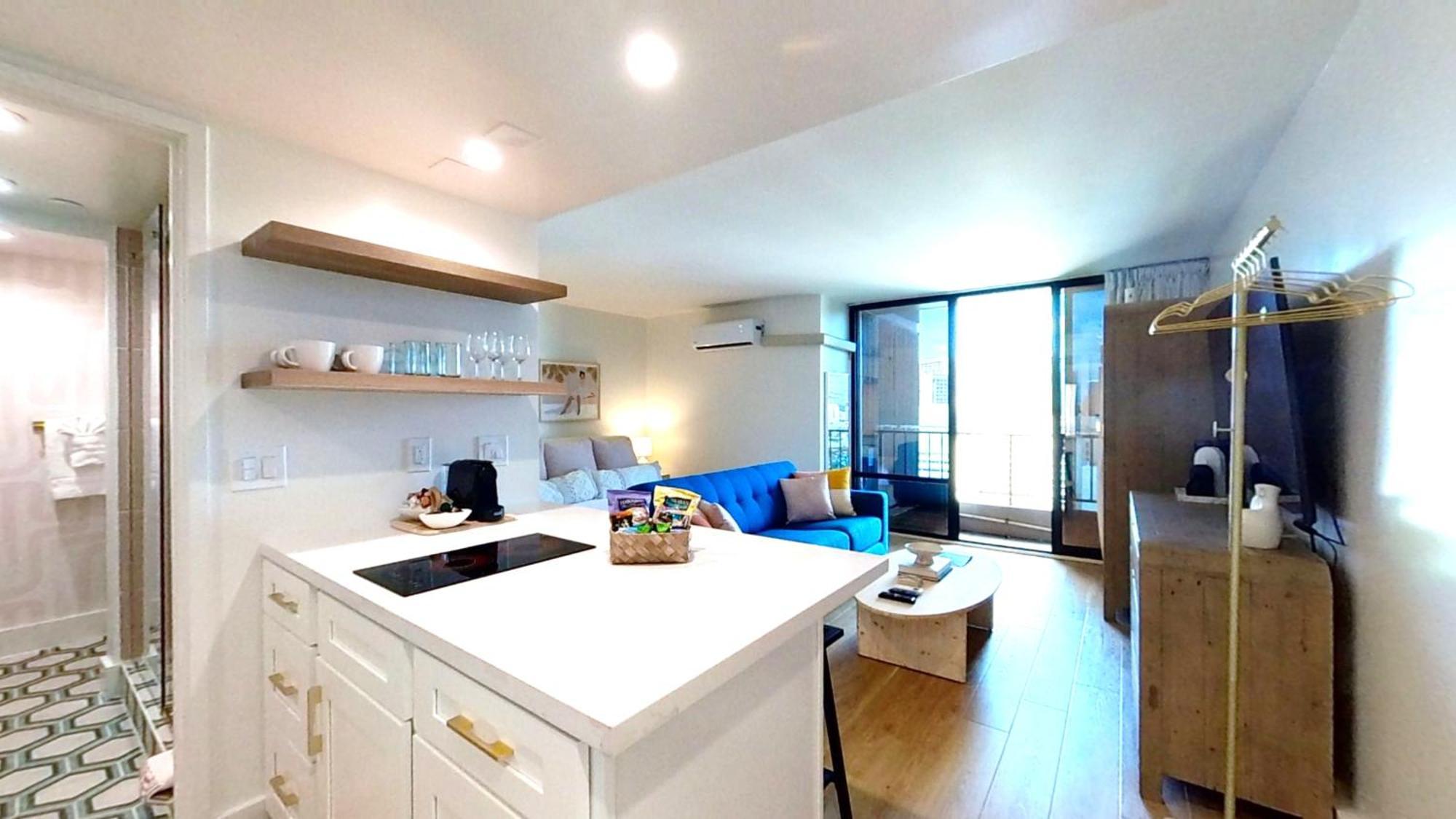 S&n Lux Suite-free Parking-king Bed-kitchen-wifi Aparthotel Honolulu