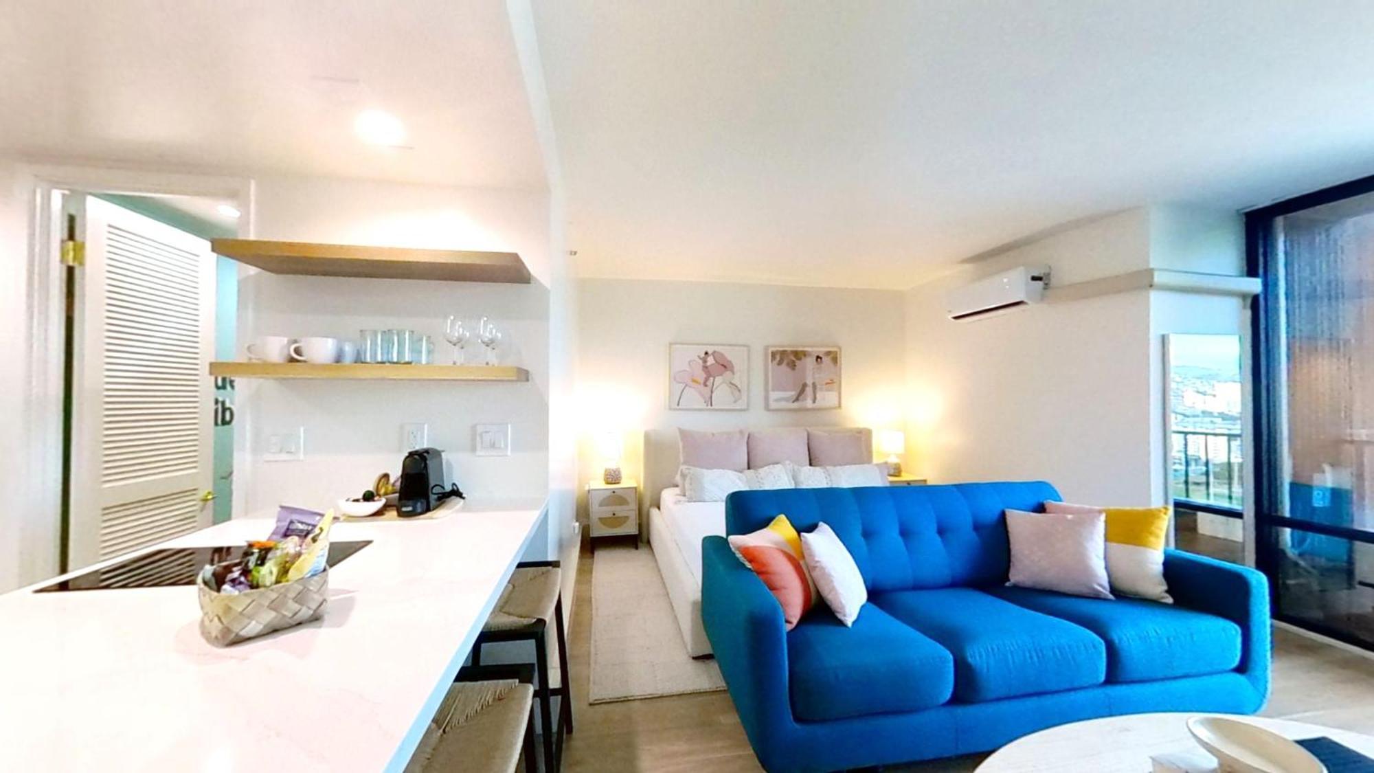 S&n Lux Suite-free Parking-king Bed-kitchen-wifi Aparthotel Honolulu