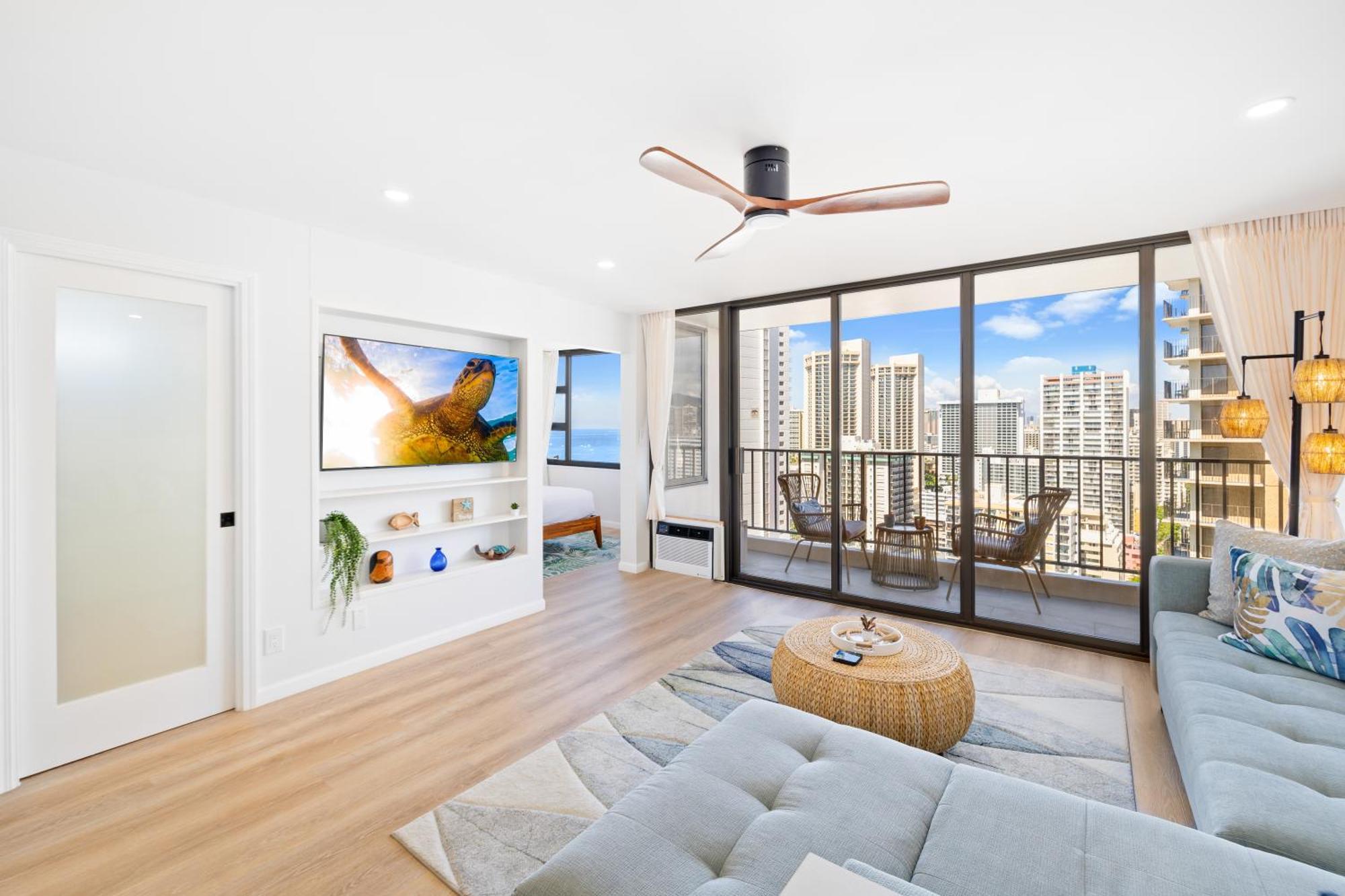 Beautiful Ocean View Condo, Near With Free Parking Honolulu