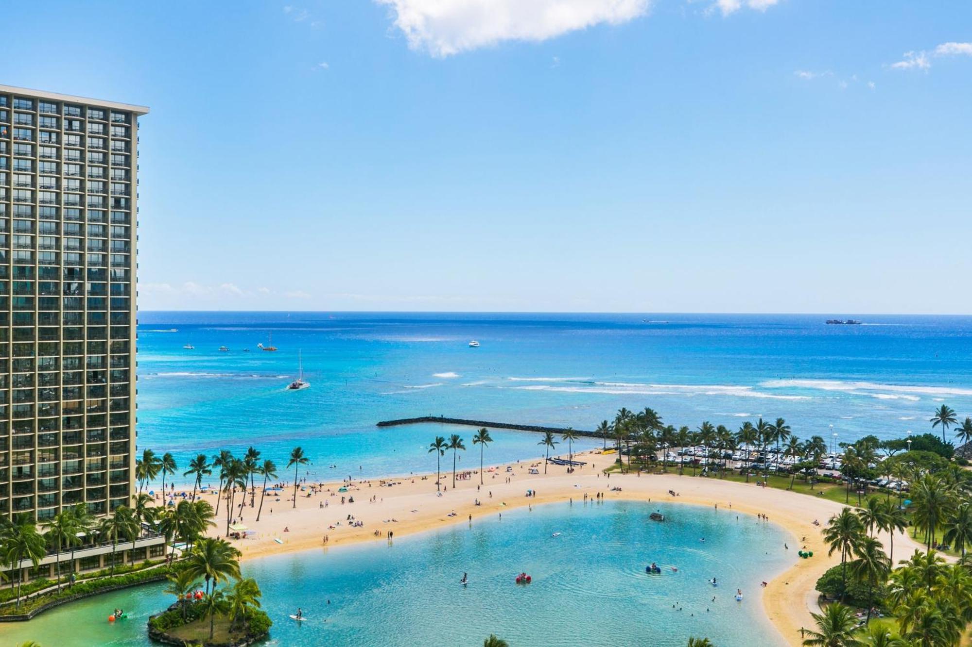Apartment Ilikai Tower One Bedroom Lagoon View Waikiki With Lanai & Free Wifi Honolulu