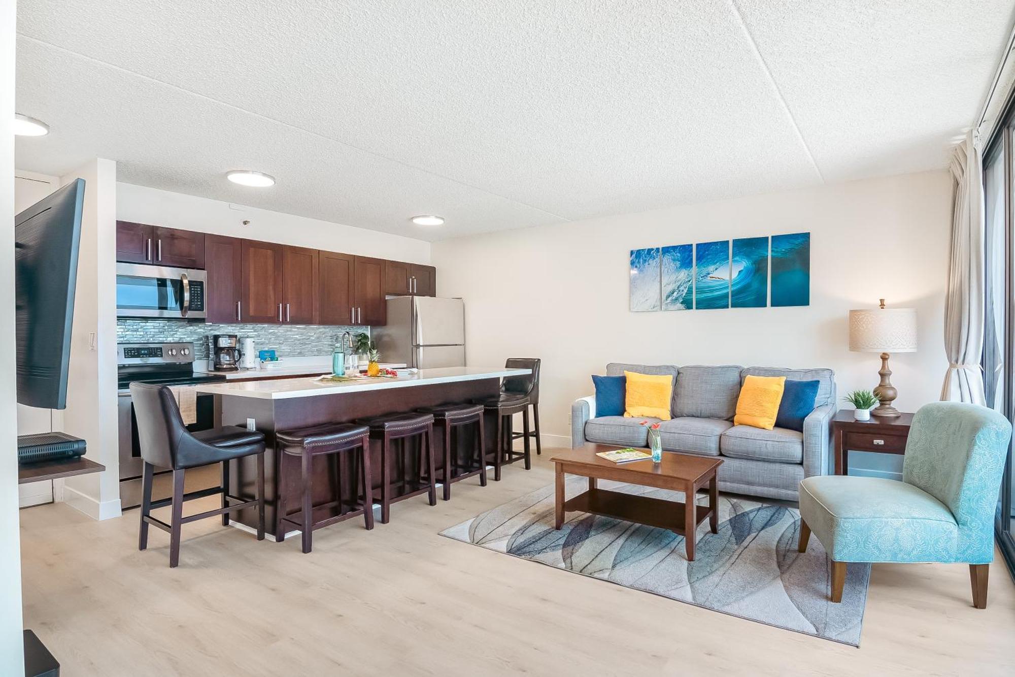 Breathtaking Ocean View 1 Bedroom With Free Parking! Apartment Honolulu