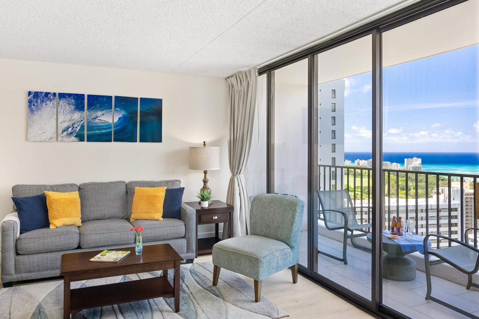 Apartment Breathtaking Ocean View 1 Bedroom With Free Parking! Honolulu