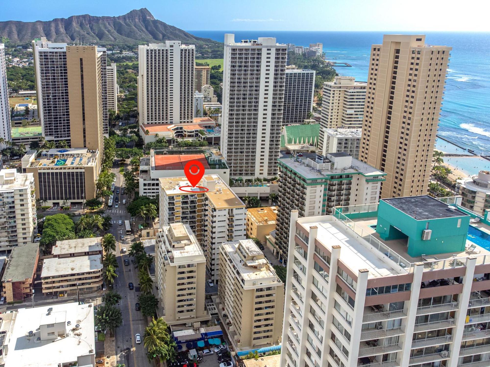 2br-2ba Close To Waikiki With Free Parking! Honolulu