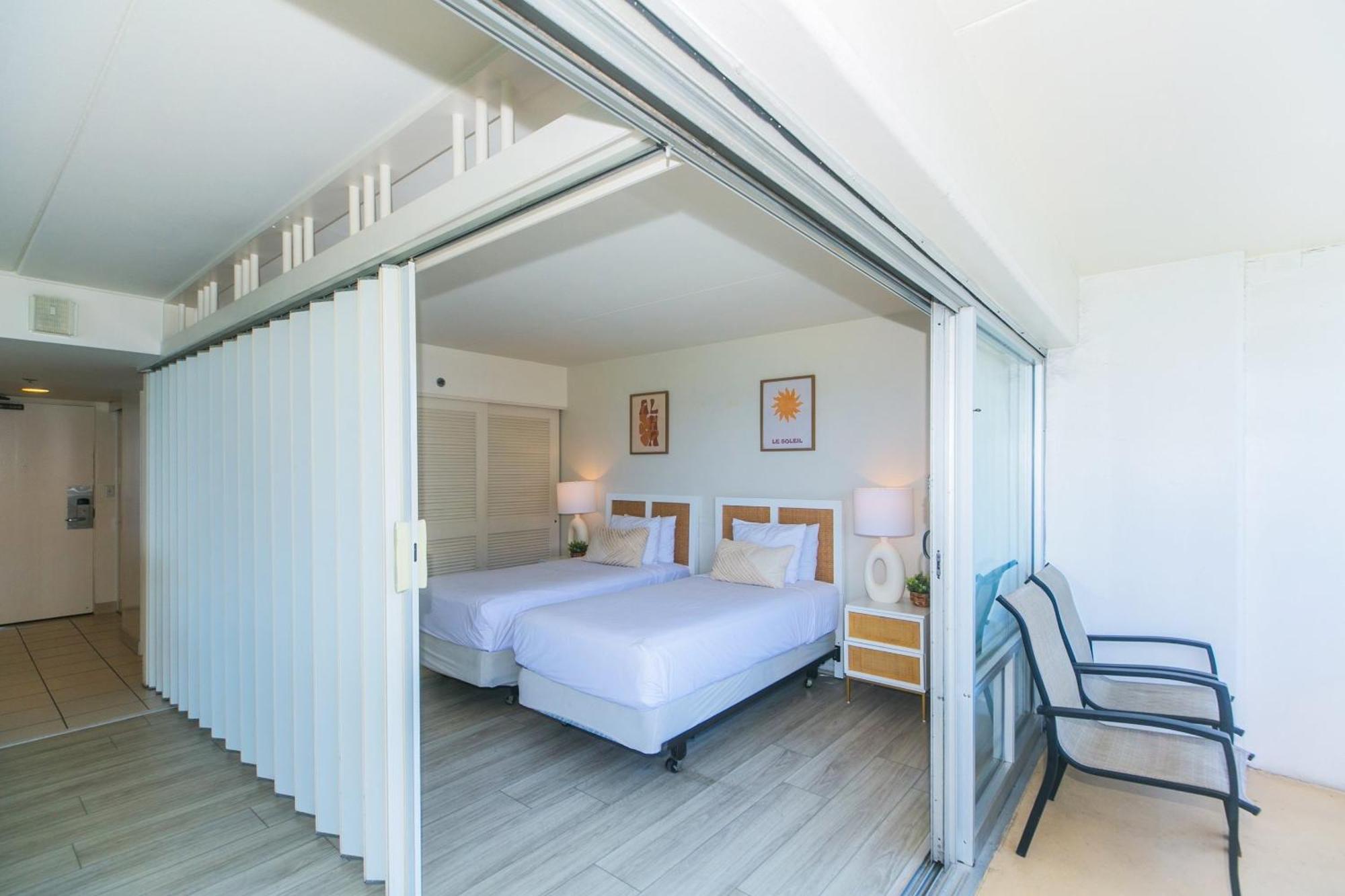 Two Bedroom Overlooking Ala Wai Boat Harbor Honolulu