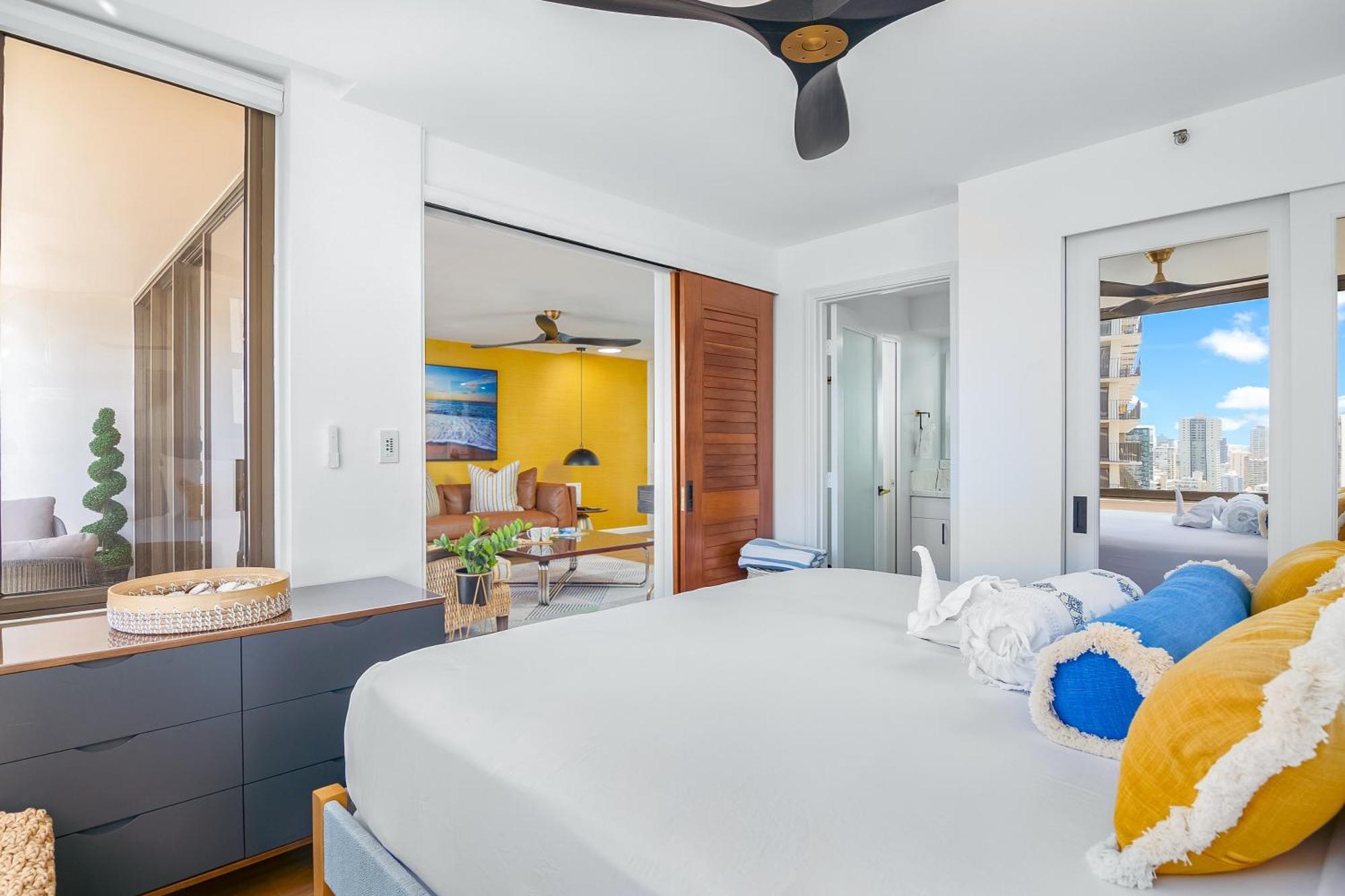 Apartment 30th Fl Luxury Ocean & Waikiki View With Free Parking Honolulu