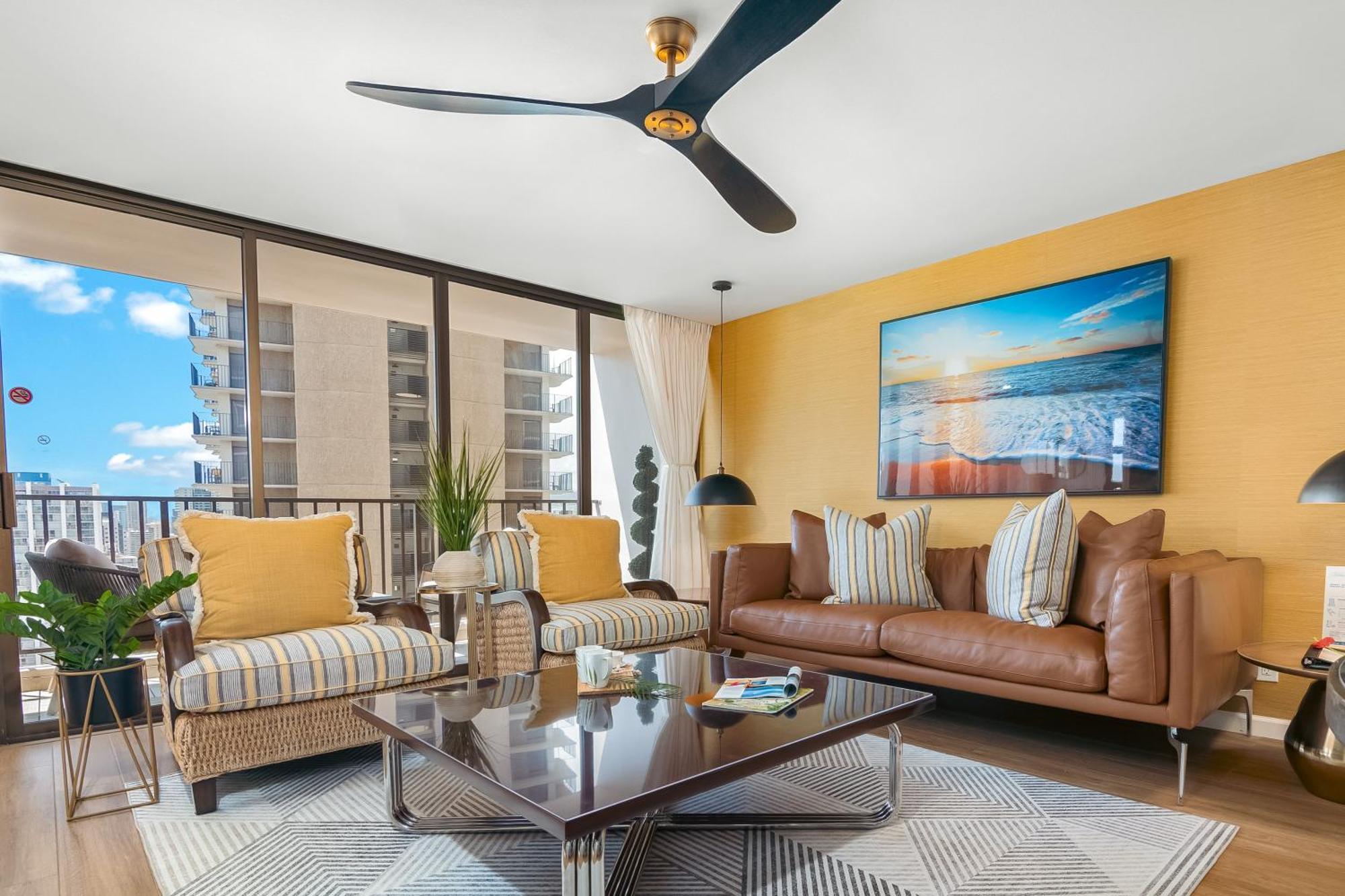 Apartment 30th Fl Luxury Ocean & Waikiki View With Free Parking