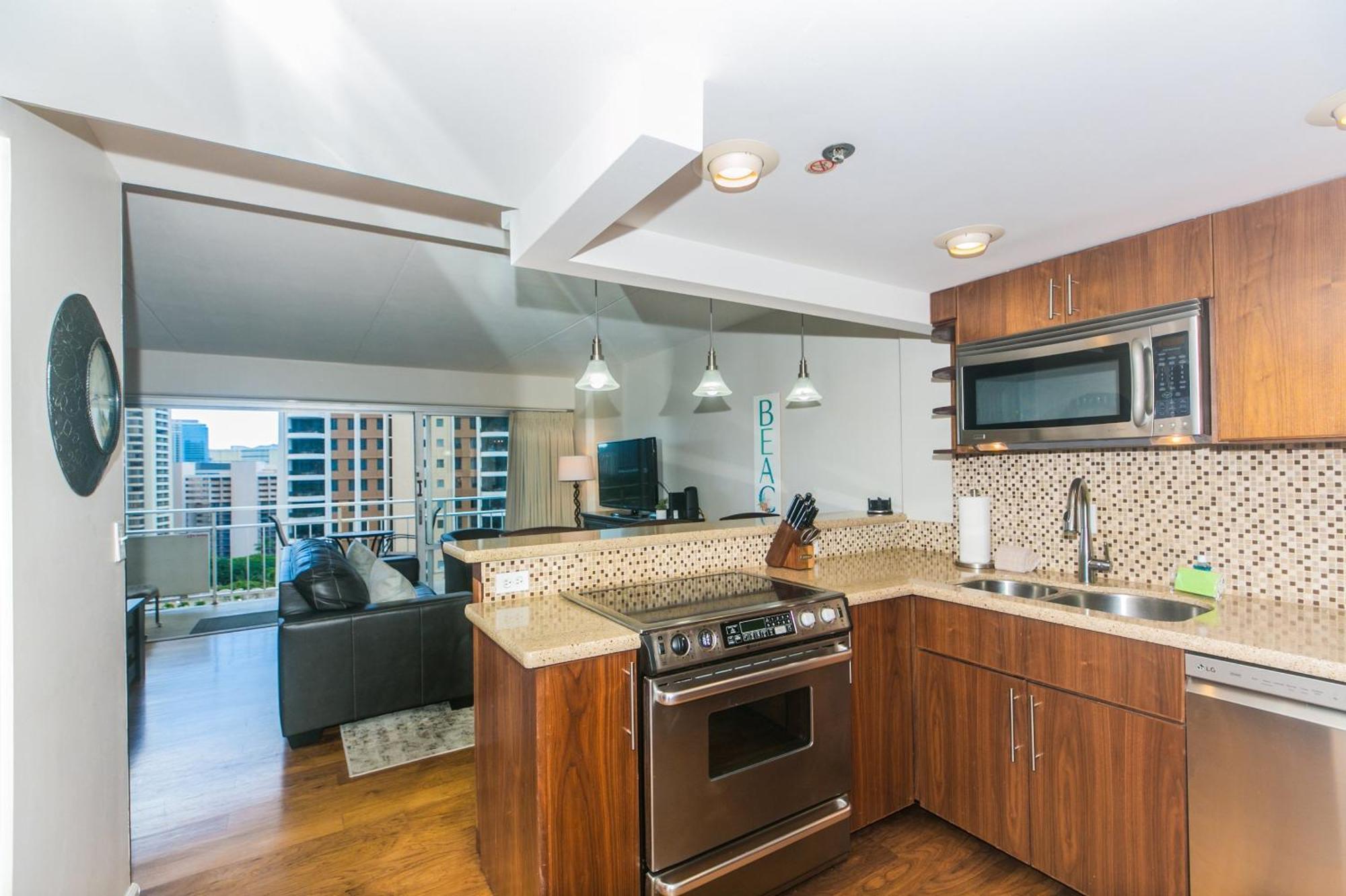 Apartment Ilikai Tower 1536 Lagoon View 1br *