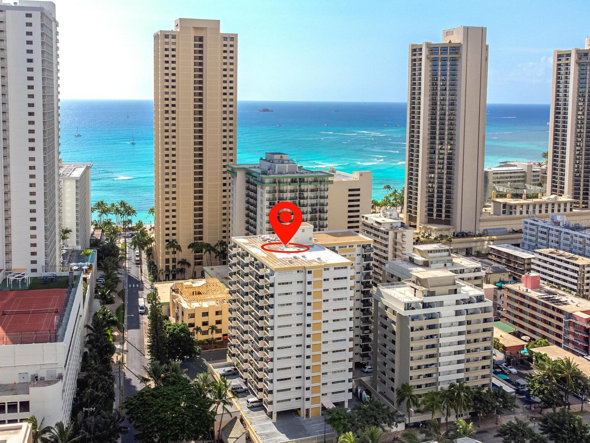 Kuhio At Waikiki 2br And 2ba Near With Parking Honolulu