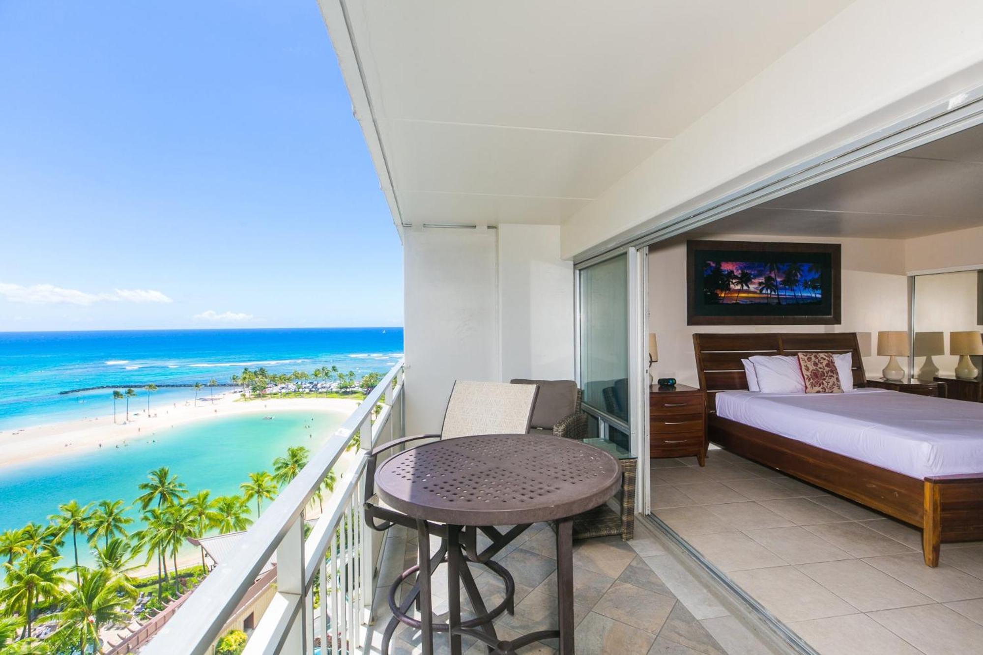 Ilikai Tower 1342 Lagoon View 1br Apartment