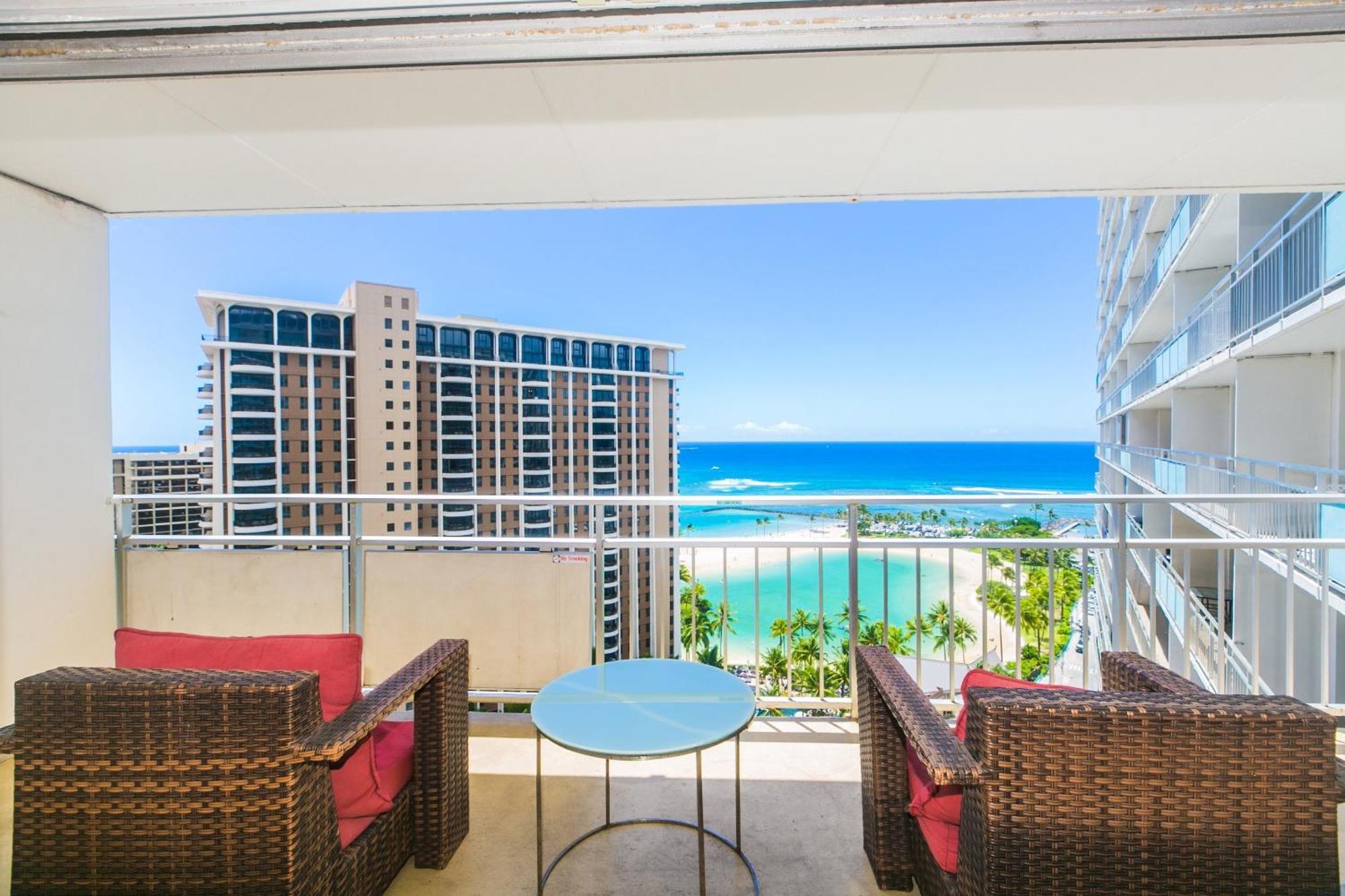 Ilikai Tower One Bedroom Lagoon View Waikiki With Lanai & Free Wifi Honolulu