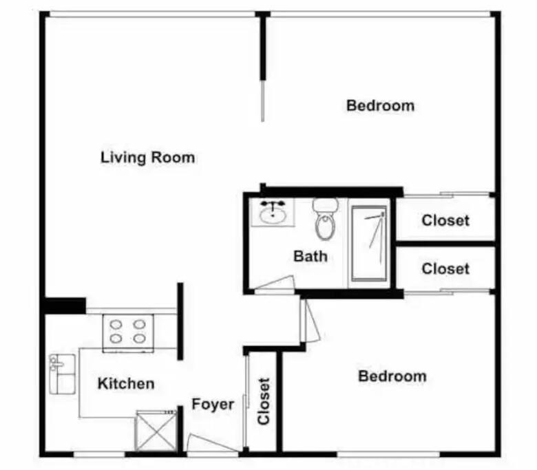 2 Bedroom Waikiki Sleeps 6 Free Parking Apartment Honolulu