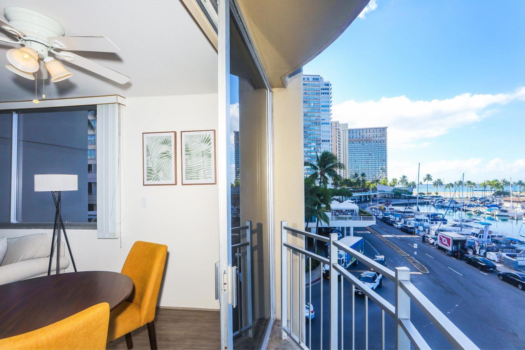 Apartment Ilikai Marina 480 Yacht Harbor View 1br