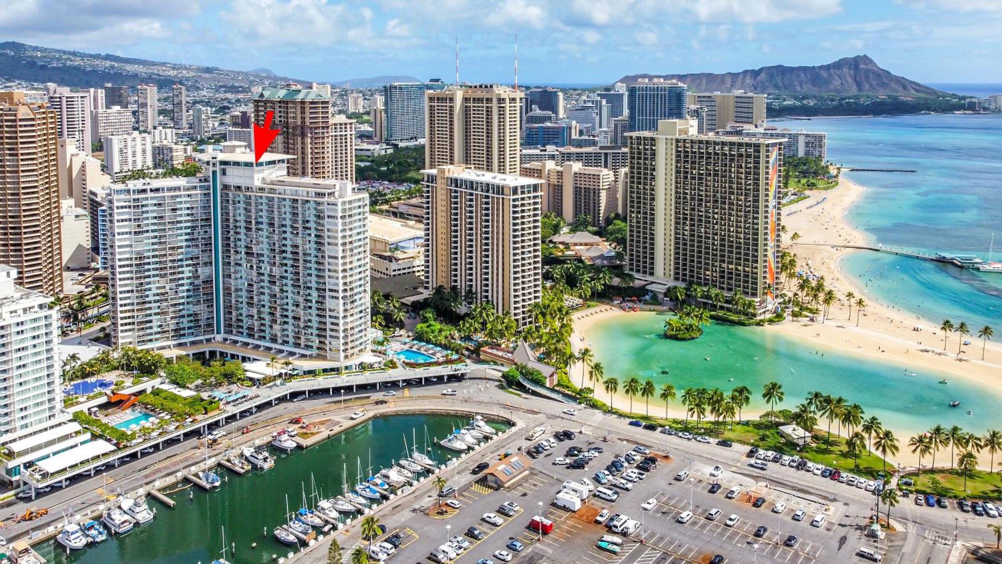 Upscale 2br & 2ba Ocean View In Waikiki With Parking! * Honolulu