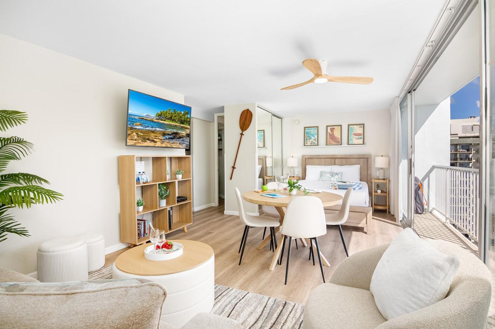 Apartment Stylish With Great Ocean Views & Near Beach! Honolulu