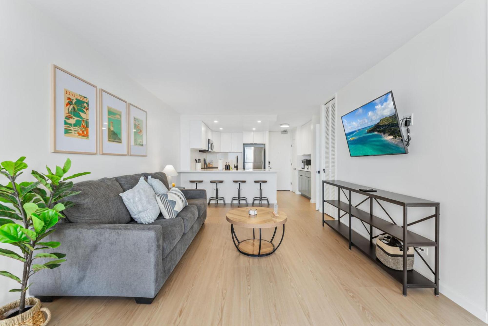 Apartment Oceanfront Renovated Getaway In Waikiki *