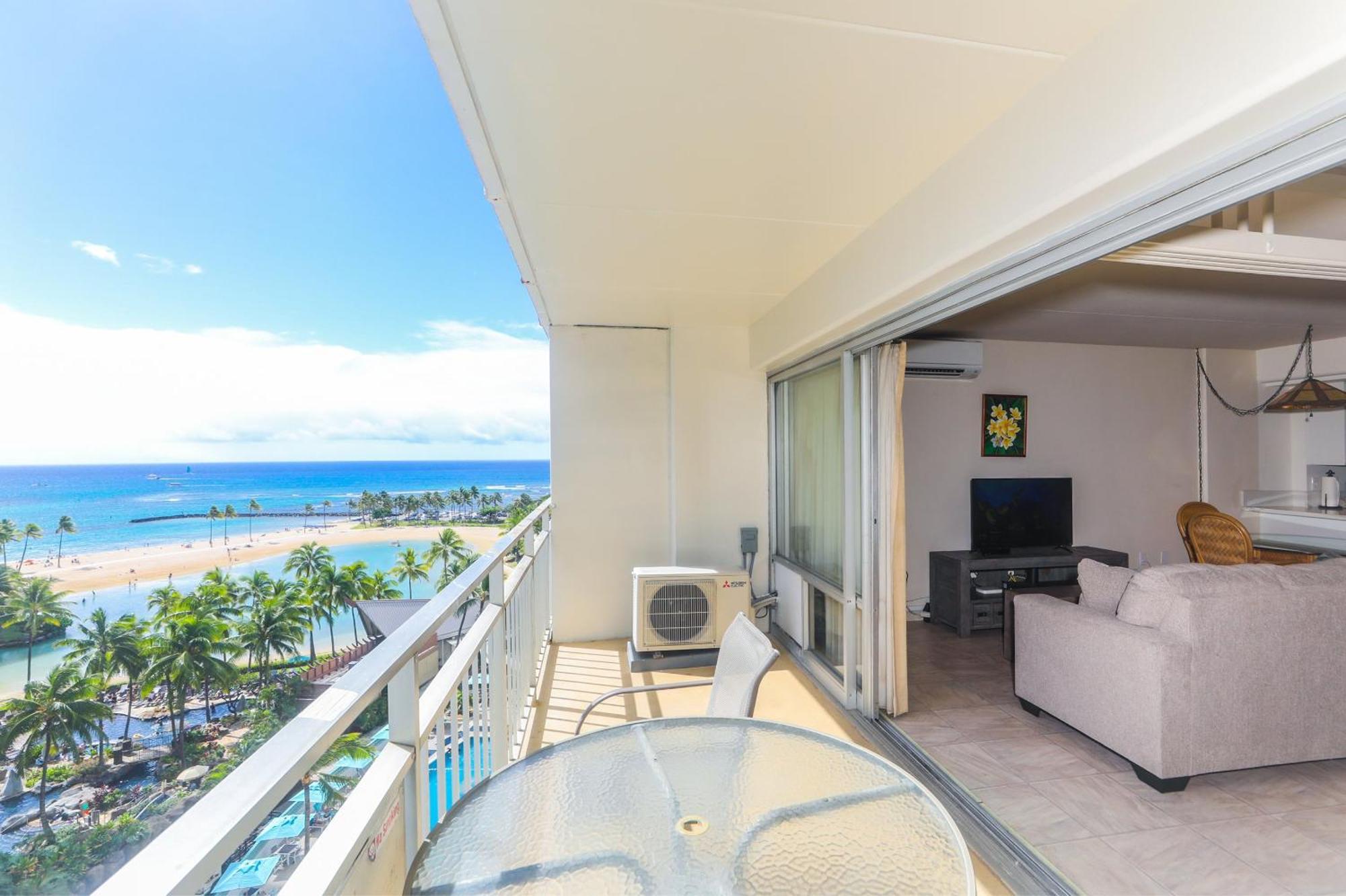 Ilikai Tower 936 Lagoon View 1br *