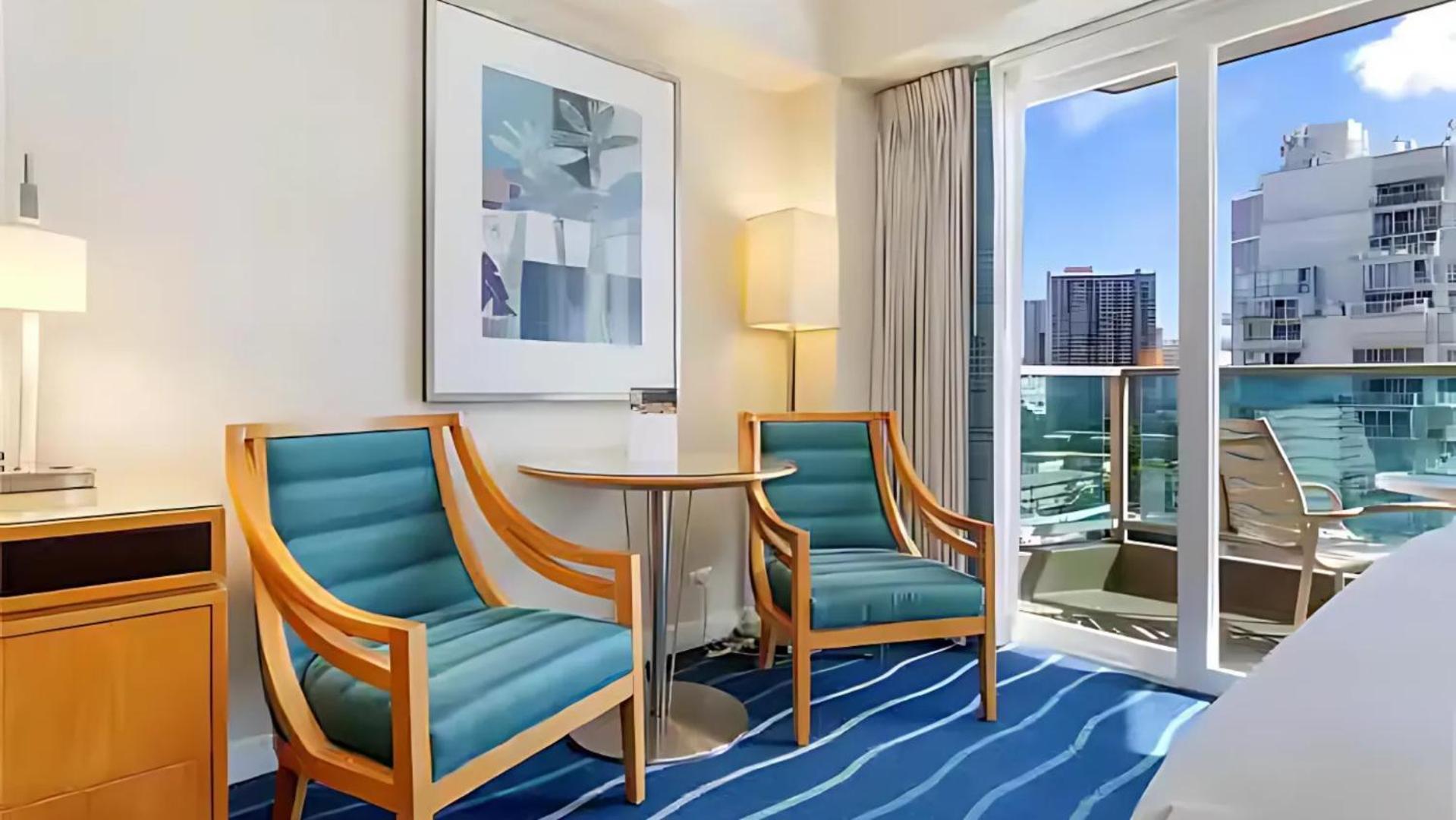 Ala Moana 10th Fl R8 Partial Ocean 2beds 4person Holiday home