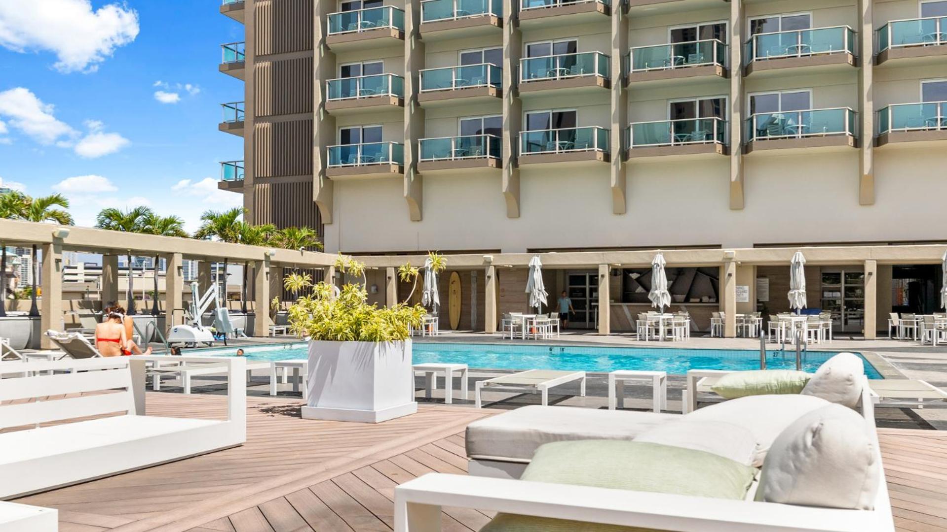 Ala Moana 10th Fl R8 Partial Ocean 2beds 4person Honolulu
